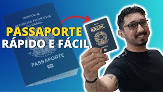 COMO TIRAR O PASSAPORTE PASSO A PASSO ATUALIZADO [upl. by Anirhtak]