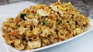 CHICKEN FRIED RICE  EASY  How To Make Fried Rice [upl. by Yeclek]