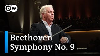 Beethoven Symphony No 9  Daniel Barenboim amp the WestEastern Divan Orchestra complete symphony [upl. by Jecoa]