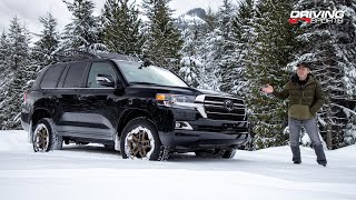 2021 Toyota Land Cruiser Heritage Edition Review and Snow Test [upl. by Freeman]