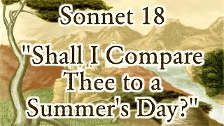 Sonnet 18 by William Shakespeare Memorization Song [upl. by Papotto]