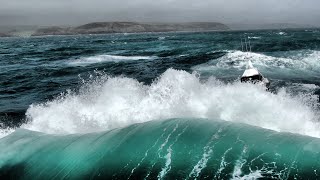 US Barracuda SV125 rough weather sea trials [upl. by Eedia]