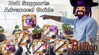 Albion Online Tutorials ZvZ  Advanced Support Guide [upl. by Scholz]