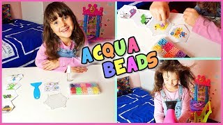 Acqua Beads creaiamo disegni 3d con le palline colorate [upl. by Gotthelf560]