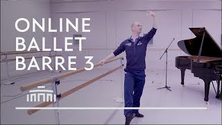 Ballet Barre 3 Online Ballet Class  Dutch National Ballet [upl. by Allis174]