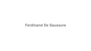 How to Pronounce quotFerdinand De Saussurequot [upl. by Deering]