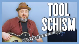 Tool Schism Guitar Lesson  Tutorial [upl. by Lamrert]