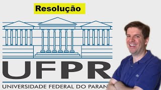 UFPR 2020 Questão mais difícil 18 [upl. by Merl]