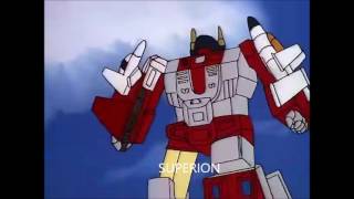 Transformers G1 Latino  Superion VS Menasor [upl. by Lagiba]