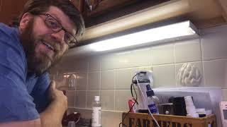 How To Remove Under Cabinet Lighting  What A Mess [upl. by Charbonnier]