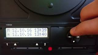 AB Digital Manual entry on a Siemens VDO 14 HOW TO [upl. by Oiralih330]