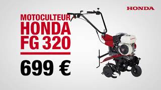 Motoculteur FG 320 Honda [upl. by Asoramla]