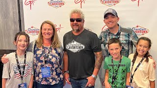 A Day With Guy Fieri At Downtown Flavortown Pigeon Forge [upl. by Anetsirhc37]