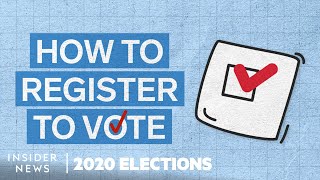 How To Register To Vote [upl. by Ainesey]