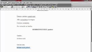 Tutorial Latein Nachhilfe 16 Deponentienmp4 [upl. by Edualc]