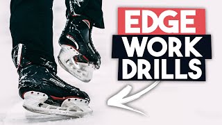 Edge Work Drills  World Famous Hockey Skills Coach 🏒 [upl. by Ridglee]