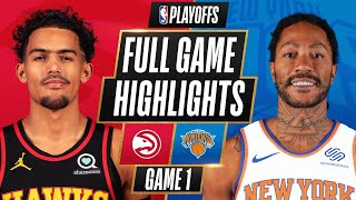 5 HAWKS at 4 KNICKS  FULL GAME HIGHLIGHTS  May 23 2021 [upl. by Steffy]