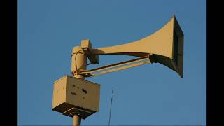 Multiple Tornado Sirens  Air Raid Sirens Loud  Sound Effect [upl. by Adhamh]