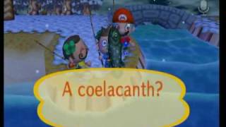 Animal Crossing City Folk  Coelacanth Fishing [upl. by Etana]