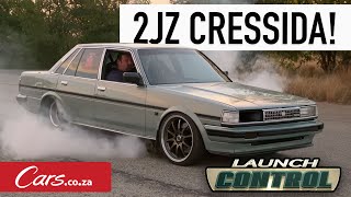 Turbocharged 2JZ Toyota Cressida  The drag strip superstar but also his daily [upl. by Edwards]