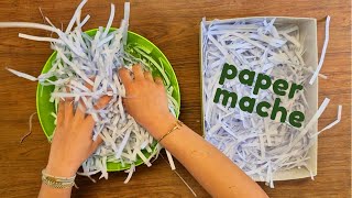 How to make a paper mache [upl. by Collete]