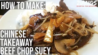 Ziangs Chinese takeaway Beef Chop Suey [upl. by Sorodoeht]