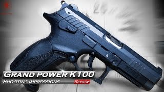 Grand Power K100 Shooting Impressions [upl. by Salakcin]