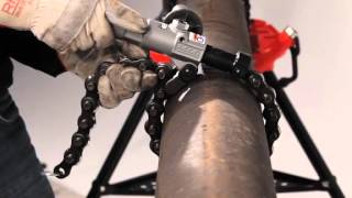 How To Use The RIDGID® Powered Soil Pipe Cutter [upl. by Hoi879]