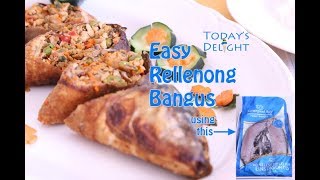 Easy Rellenong Bangus Using Unseasoned Boneless Milkfish  Todays Delight [upl. by Barta121]