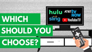 Best Streaming TV Service YouTube TV vs Hulu Live vs Sling TV vs ATampT TV Now [upl. by Lipp902]