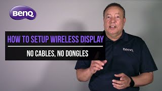 How to Wirelessly Connect and Display your Computer on a BenQ Smart Projector [upl. by Hgielsa]