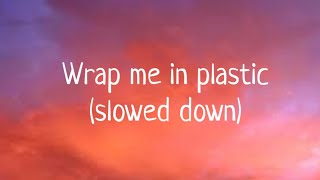 Wrap me in plastic slowed down  Chromance  Lyrics [upl. by Haleelahk256]