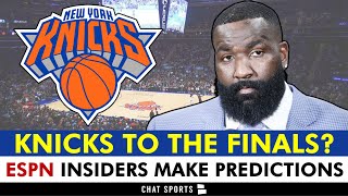 Knicks News ESPN Insiders Pick KNICKS To Get To NBA Finals [upl. by Ydnor]