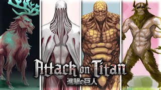 ECCO I 9 TITANI DEL PASSATO  Attack on Titan cap 135 MANGA ITA [upl. by Bluhm854]