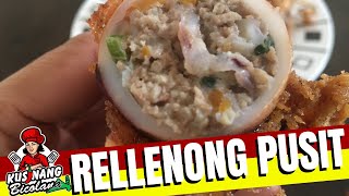 How To Cook Rellenong Pusit  Relyenong Pusit Recipe [upl. by Daveta]