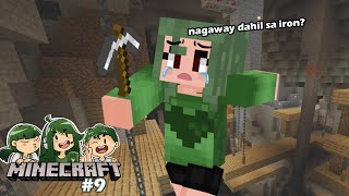 Mine Shaft na umuulan ng creeper yeah  MINECRAFT 9 [upl. by Henrique]