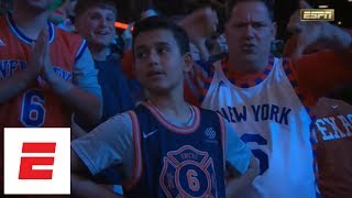 Knicks draft Kevin Knox No 9 in 2018 NBA draft pick gets booed by New York fans  ESPN [upl. by Iek]