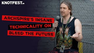 Archspire on the technicality of Bleed the Future and being able to tour the record [upl. by Asille968]