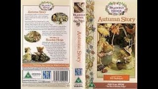 Brambly Hedge Autumn Story 1997 UK VHS [upl. by Alyacim]