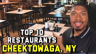 The 10 BEST Restaurants in Cheektowaga NY [upl. by Arbua]