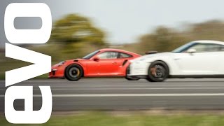 Nissan GTR vs Porsche 911 GT3 RS  which is fastest  evo DRAG BATTLE [upl. by Jarrow196]