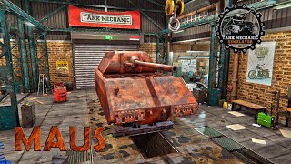 Restoration Maus  Tank Mechanic Simulator [upl. by Allicserp]