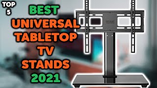 5 Best TV Stands 2021  Top 5 Universal TV Stands Base in 2021 [upl. by Arteid]