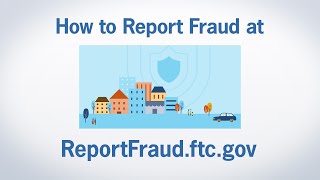 How to Report Fraud at ReportFraudftcgov  Federal Trade Commission [upl. by Anahpos]