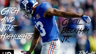 Odell Beckham Jr  Catch and Juke Highlights [upl. by Anerom165]