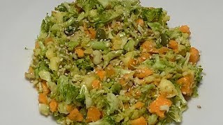 Ensalada rápida de brócoli en Monsieur Cuisine Connect y Plus [upl. by Ardel]