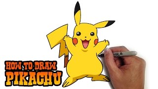 How to Draw Pikachu  Pokemon [upl. by Sid]