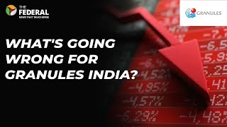 What did USFDA say about Granules India thats causing its shares to fall  The Federal [upl. by Llovera]