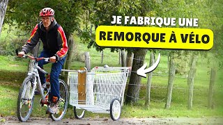 Remorque à vélo [upl. by Brothers]