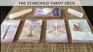 The Starchild Tarot Akashic FlipThrough Review [upl. by Naamann647]